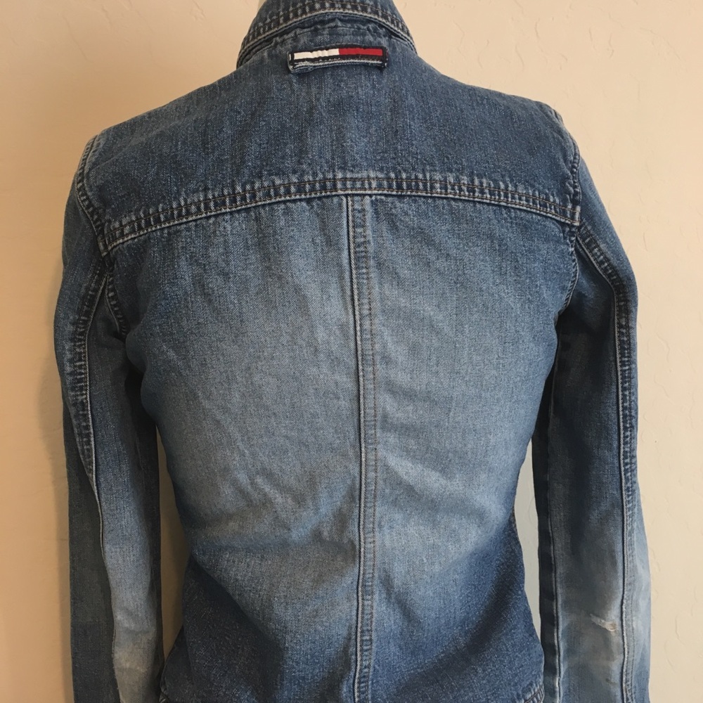 Vintage Tommy Girl Fitted Jean Jacket - Picture 6 of 8